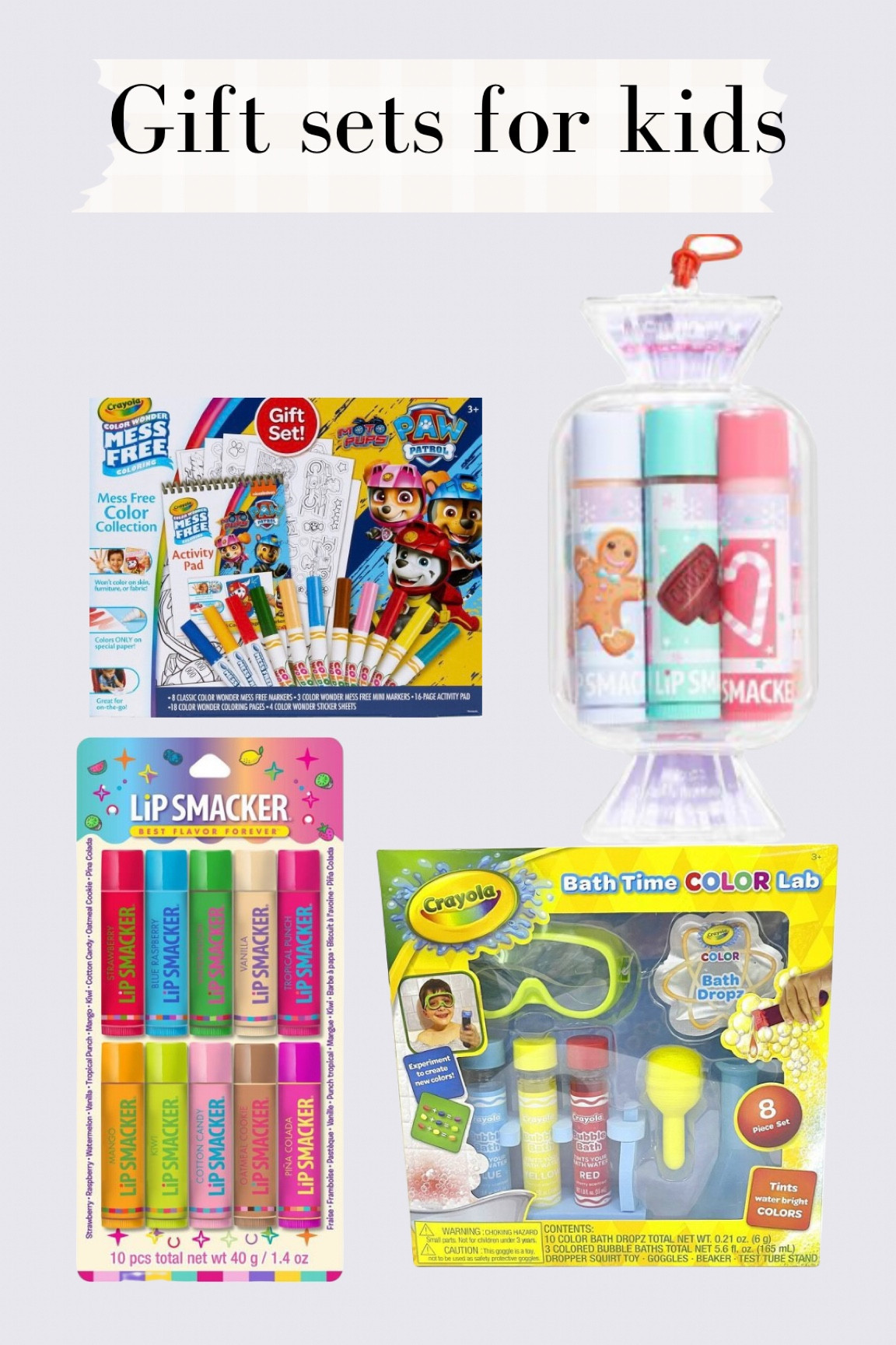 Gift sets for kids 
Bath sets
Kid's Christmas 

#LTKkids #LTKGiftGuide #LTKHoliday