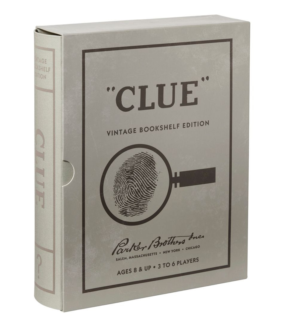 Clue Vintage Bookshelf Game | L.L. Bean