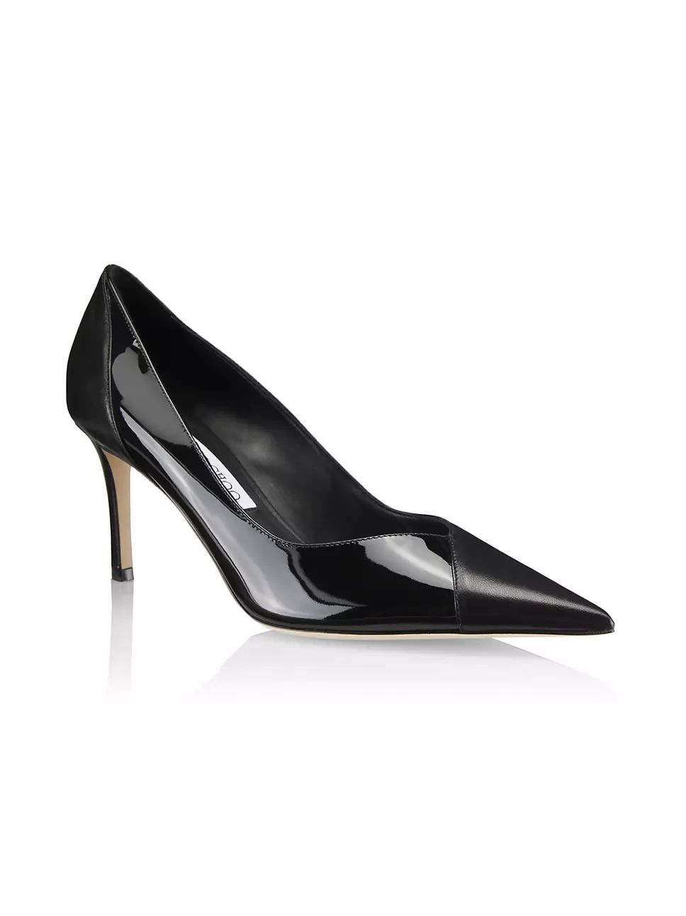 Cass 75MM Leather Pumps | Saks Fifth Avenue