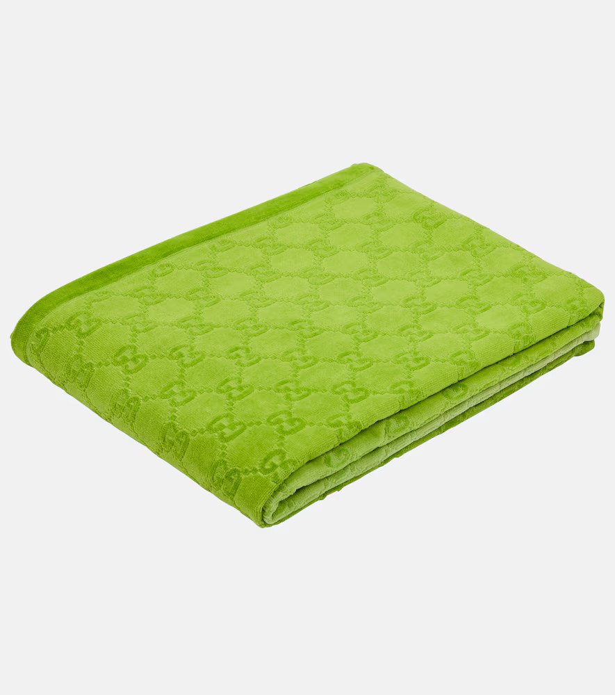 Gucci GG cotton terry beach towel | Mytheresa (US/CA)