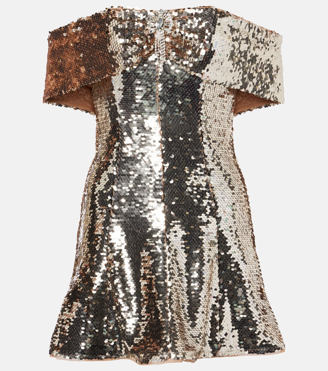Off-shoulder sequined minidress | Mytheresa (INTL)