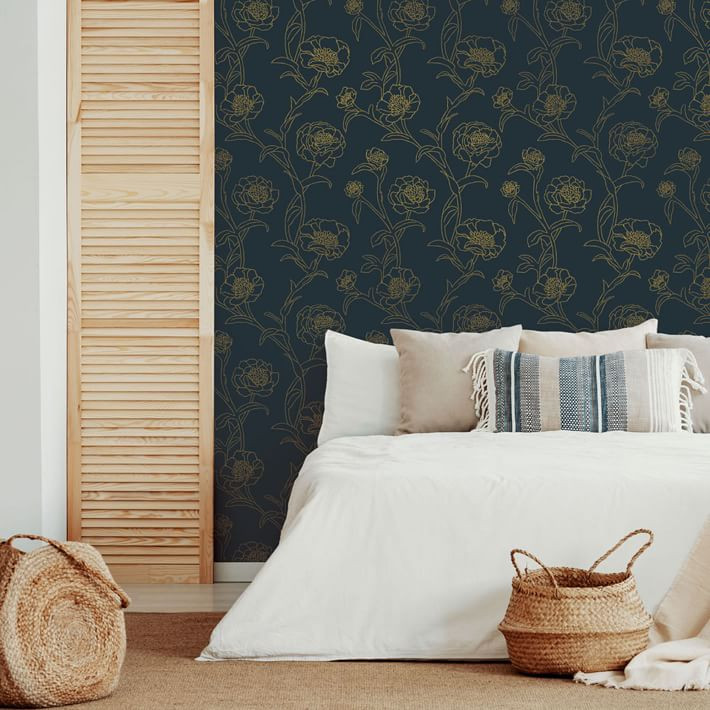 Peonies Wallpaper | West Elm (US)