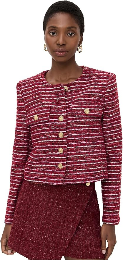 endless rose Women's Tweed Jacket | Amazon (US)