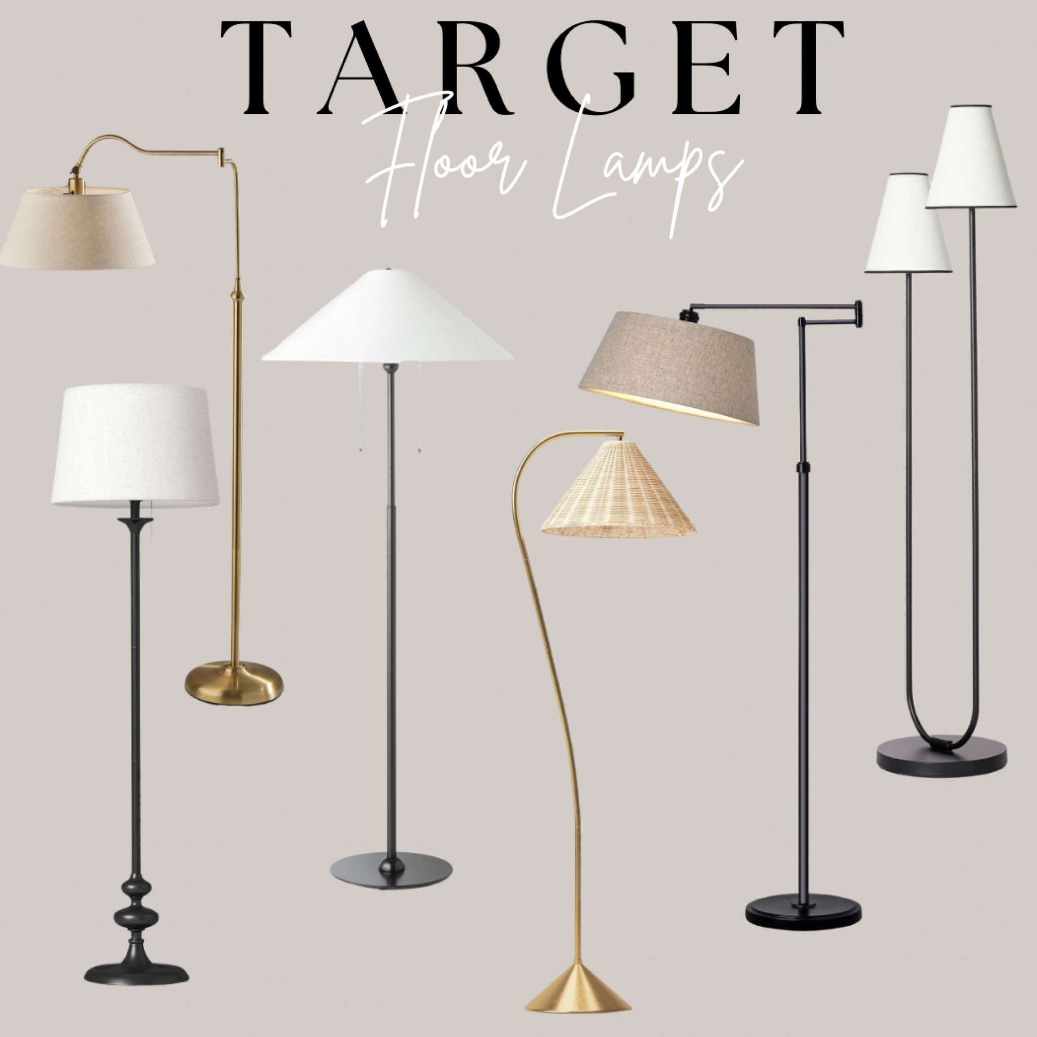 affordable target floor lamps 

#LTKU #LTKFindsUnder100 #LTKHome