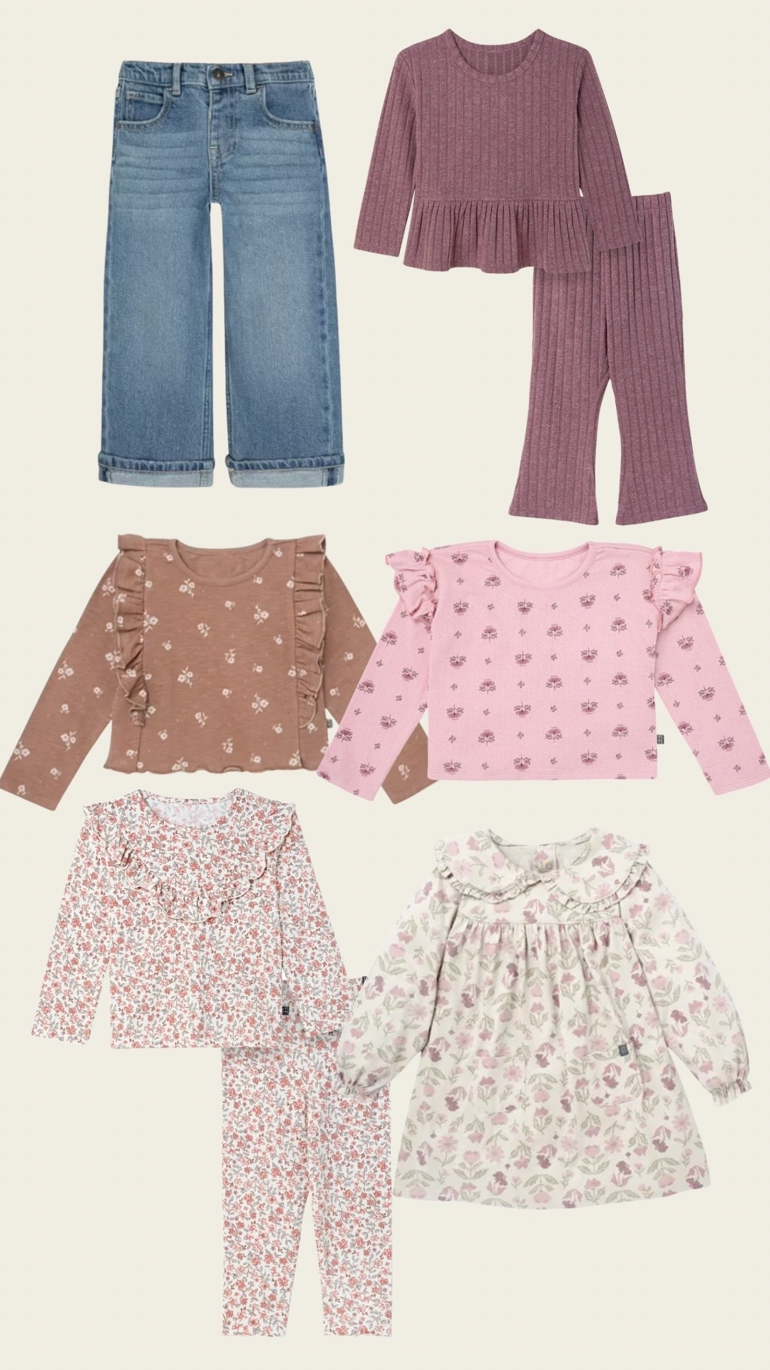 Toddler girl fall pieces from Walmart 🍂😍