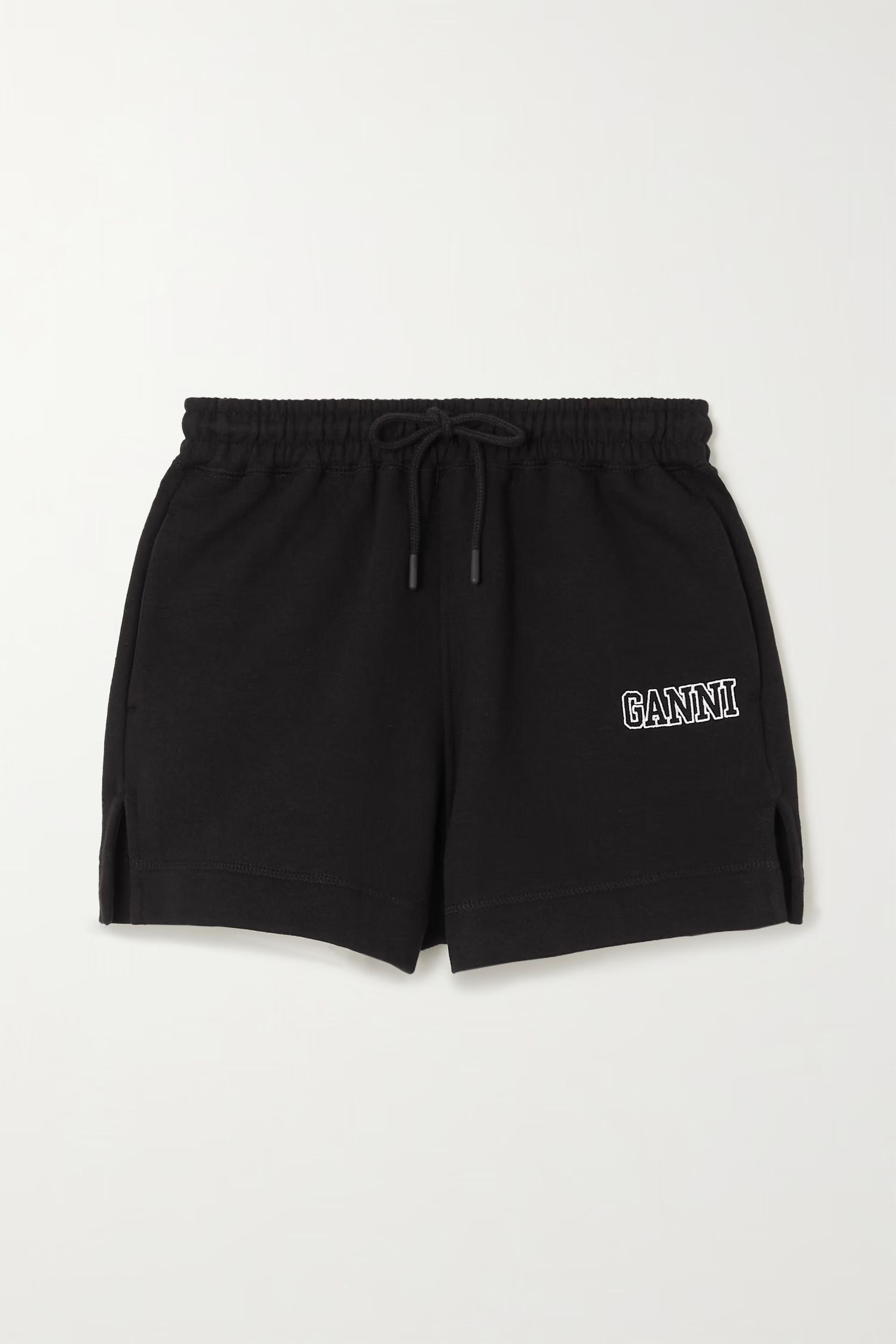 Software Isoli embroidered cotton-blend jersey shorts | NET-A-PORTER (US)