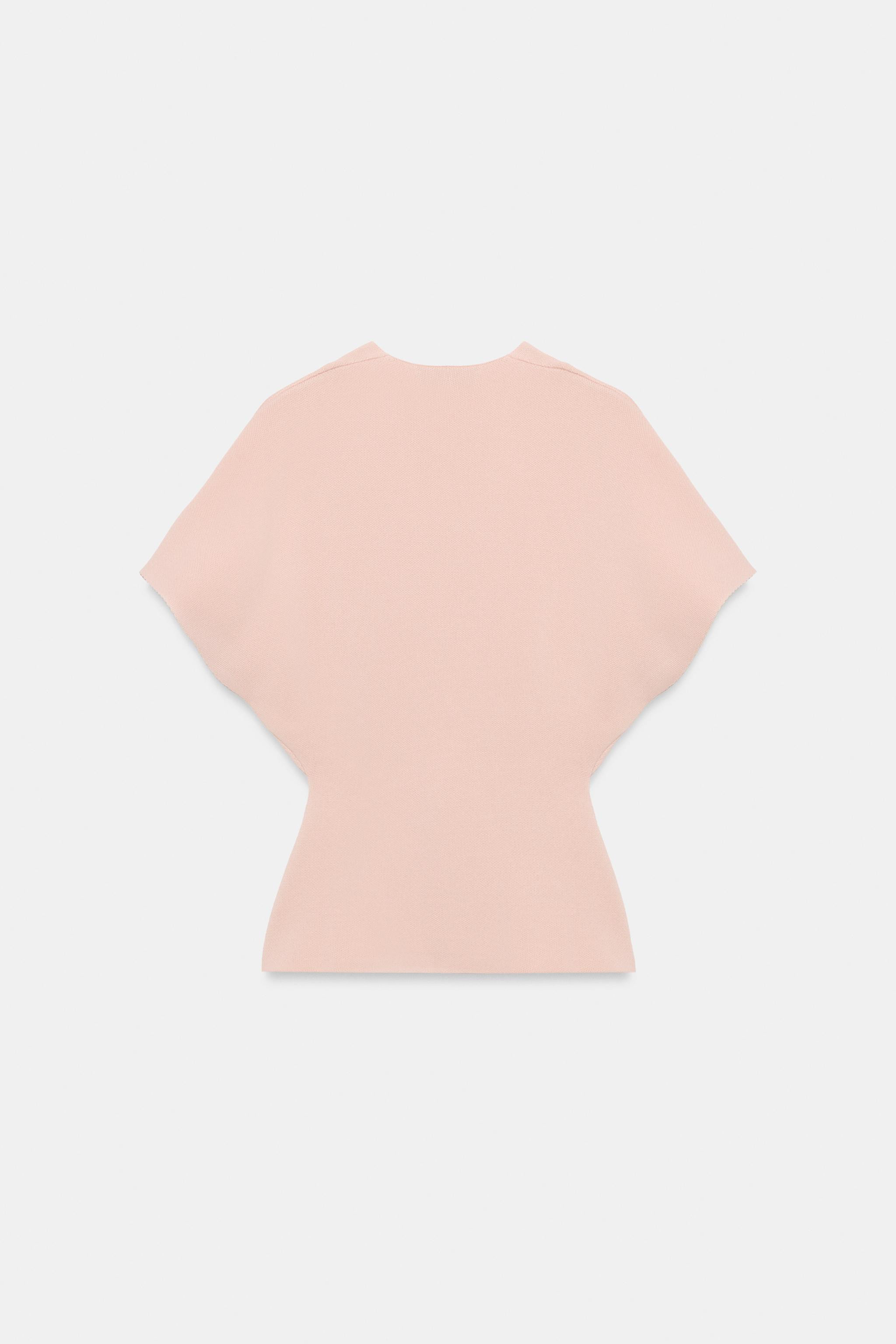 DRAPED KNIT TOP | Zara US