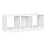 Way Basics Eco Stackable 3 Cubby Storage Bench Shelf and Organizer (Tool-Free Assembly and Uniquely  | Amazon (US)
