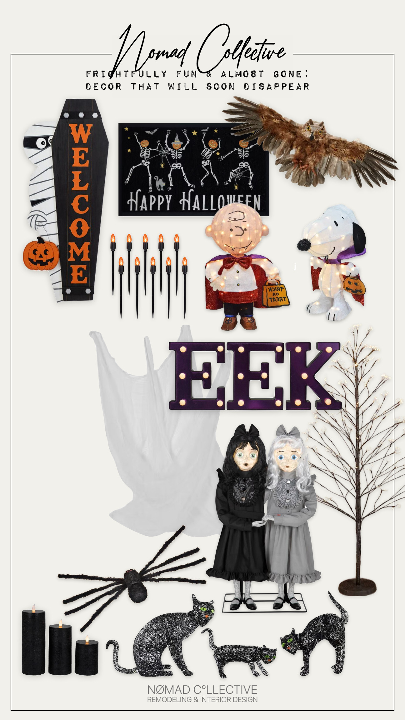 The countdown to Halloween is on — grab these festive faves from Lowe’s before they're gone for good! 

 #LTKHalloween #LTKHoliday #LTKHome