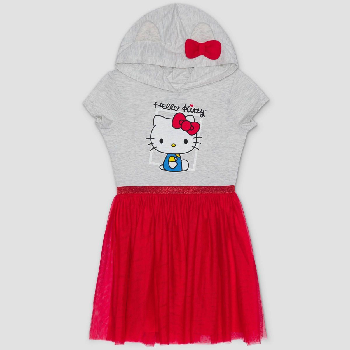 Girls' Hello Kitty Dress - Oatmeal Beige | Target