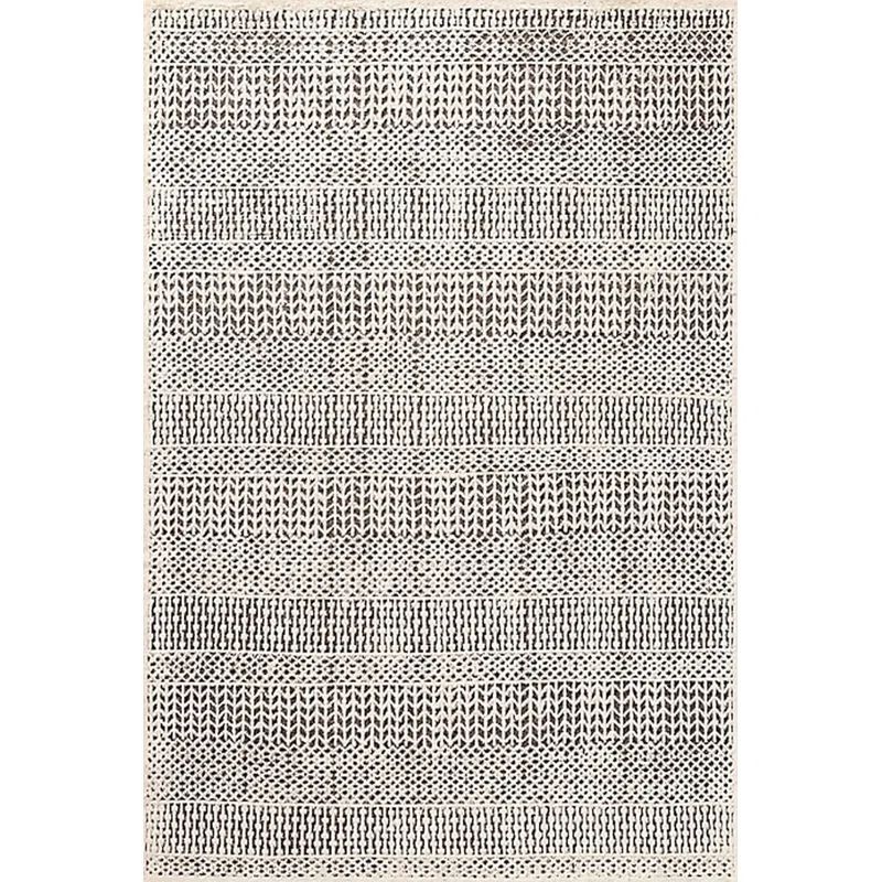 Weinert Oriental Area Rug in Black/White | Wayfair North America