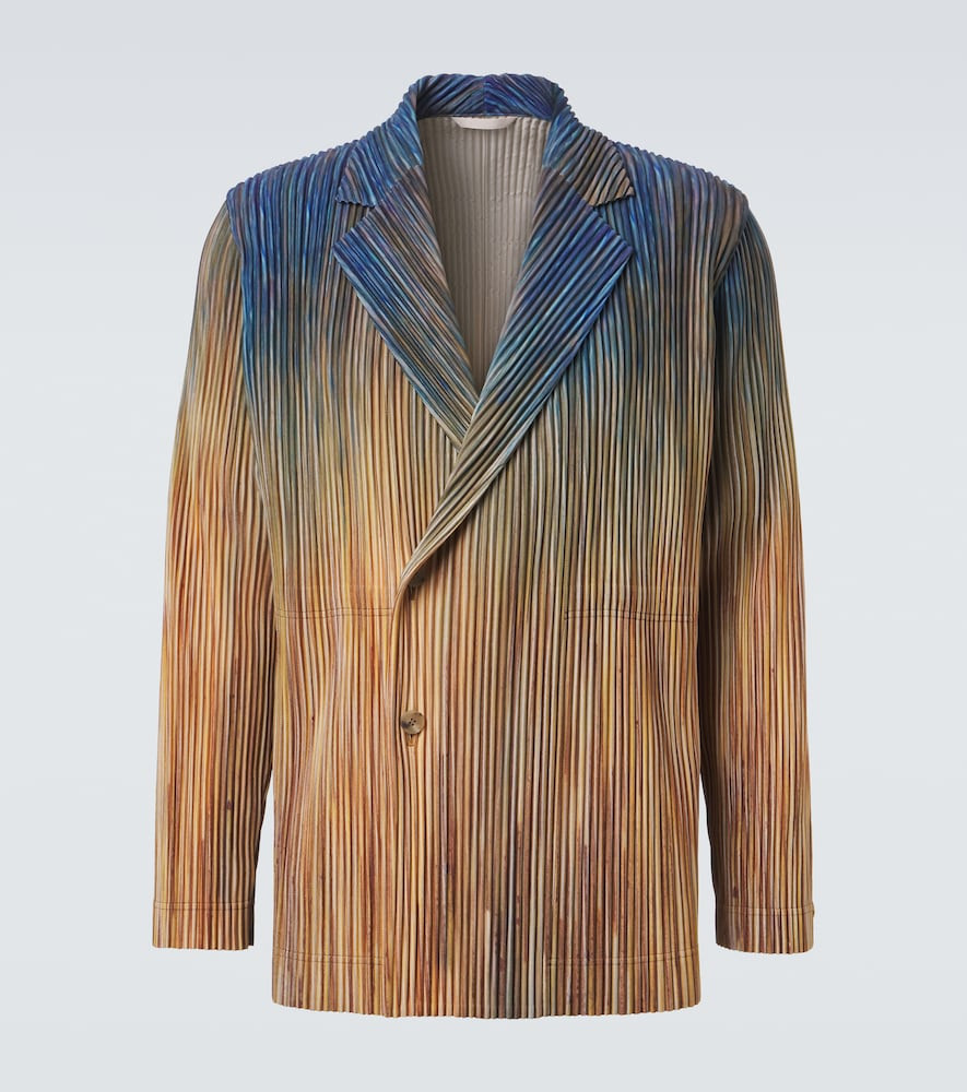 Homme PlissÃ© Issey Miyake Paint Brush Close-Up pleated blazer | Mytheresa (US/CA)