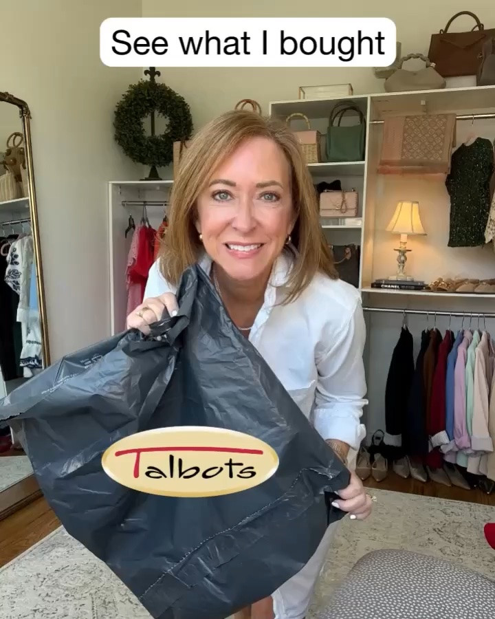 Just got my order in, let’s open it together. 
@Talbots

#LTKOver40 #LTKPetite #LTKootd