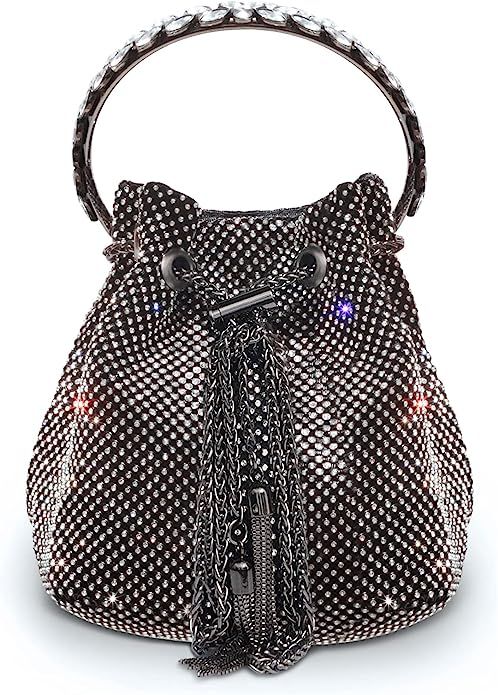 AOYUNHUI Hand Bags Purses for Women Rhinestone Hobo Bag for Women Clutch Purses for Women for Wed... | Amazon (US)