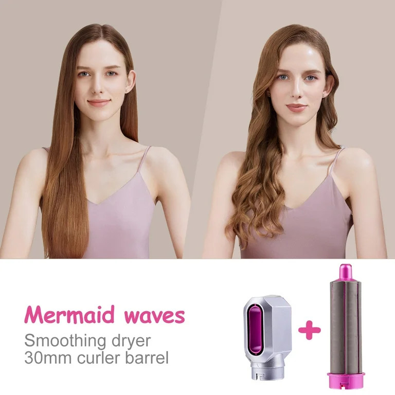 Hair Dryer Brush Styling Tool Set, 5 in 1 Multi-Head Hot Air Comb Volumizer Blow Dryer Brush for ... | Walmart (US)