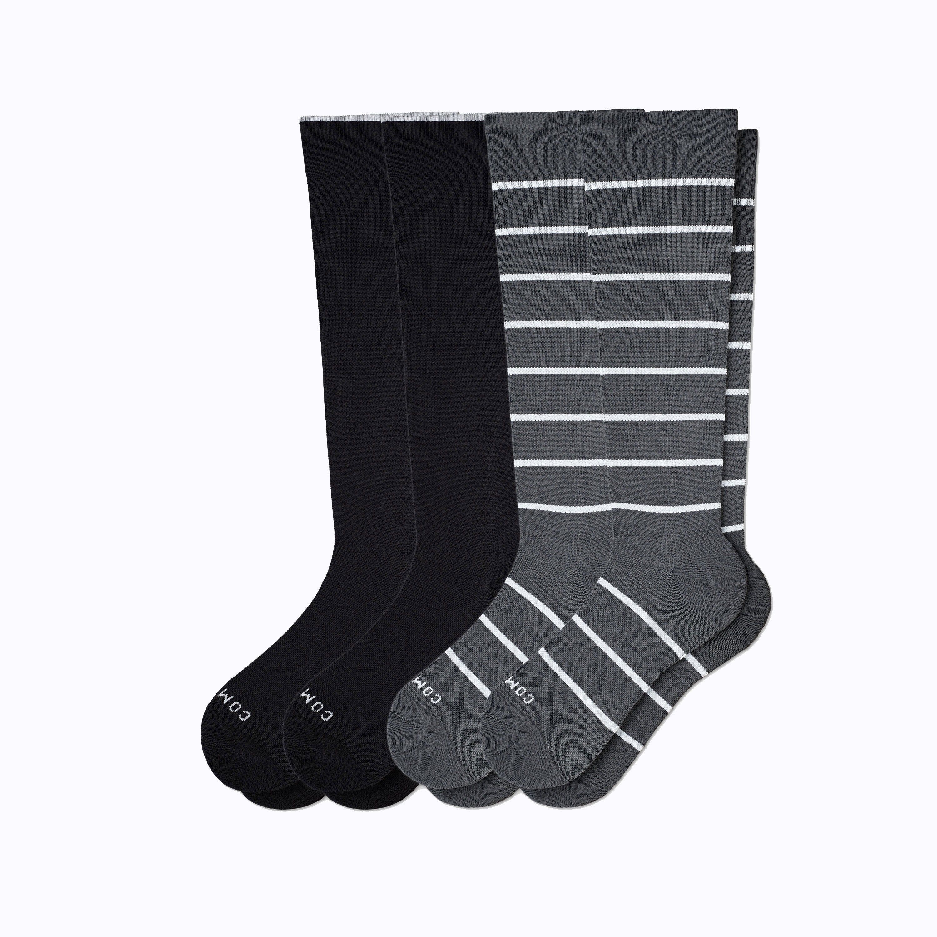 Knee-High Compression Socks  – 4-Pack Mixer | Comrad