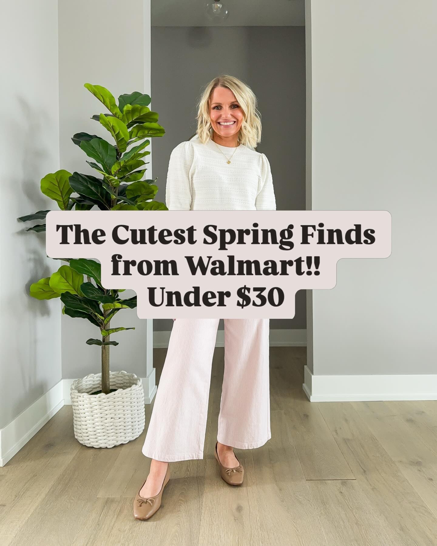 I am loving these cute spring finds from Walmart!! 🌸 Best of all they are all under $30! The quality is amazing and I am just loving bringing some of these fun spring colors into my wardrobe! 

🛍️Comment WALMART and I will send you the shopping link to this post! 🔗 https://liketk.it/5Xhks

#walmartfinds #walmartfashion #springfinds

#LTKPetite #LTKspring #LTKOver40