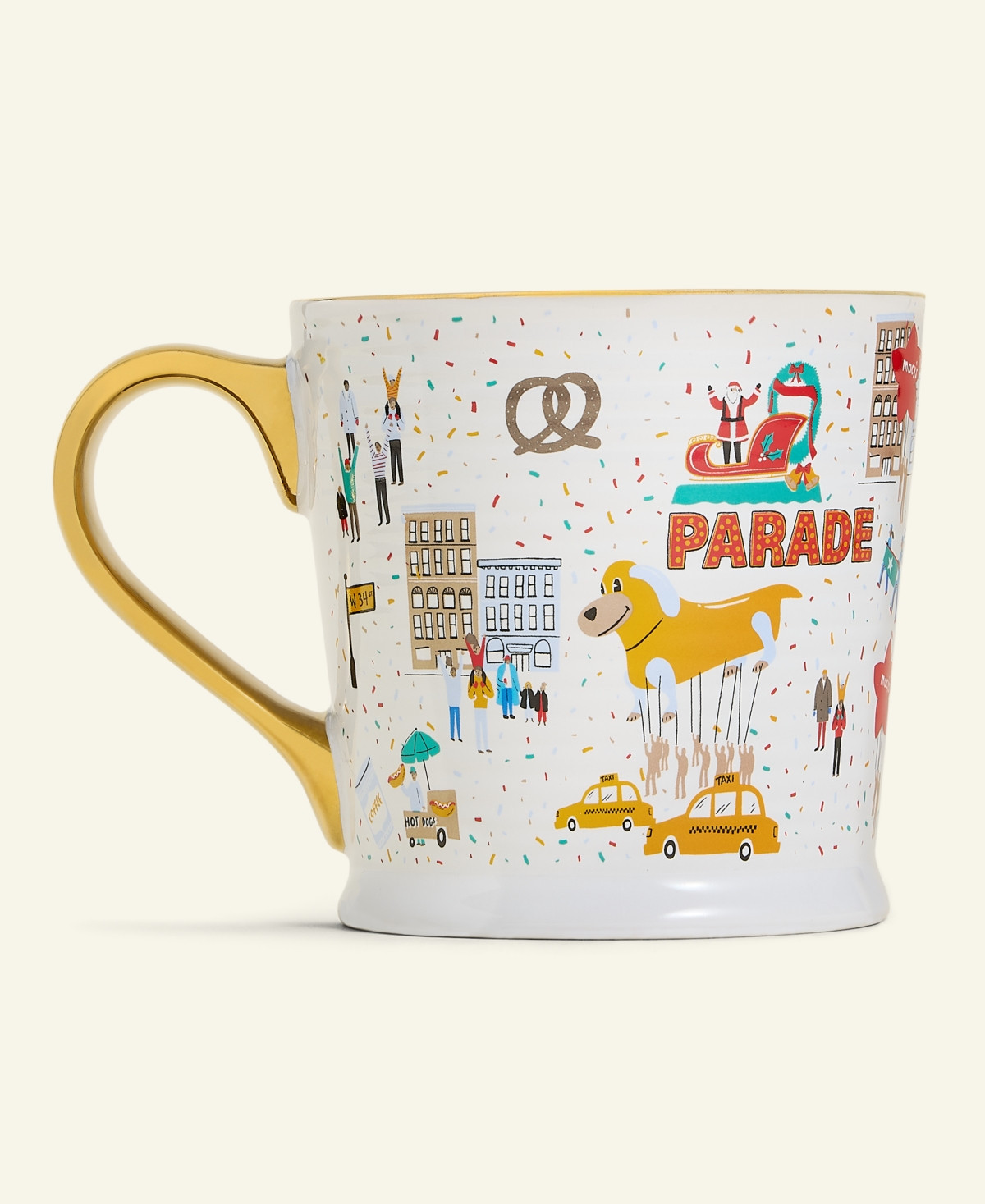 Macy's Thanksgiving Day Parade 2025 Nyc Scenic Coffee Mug, Macy's Exclusive - White | Macy's