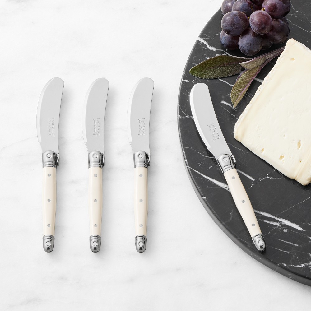Jean Dubost Laguiole Cheese Spreaders, Set of 4 | Williams-Sonoma