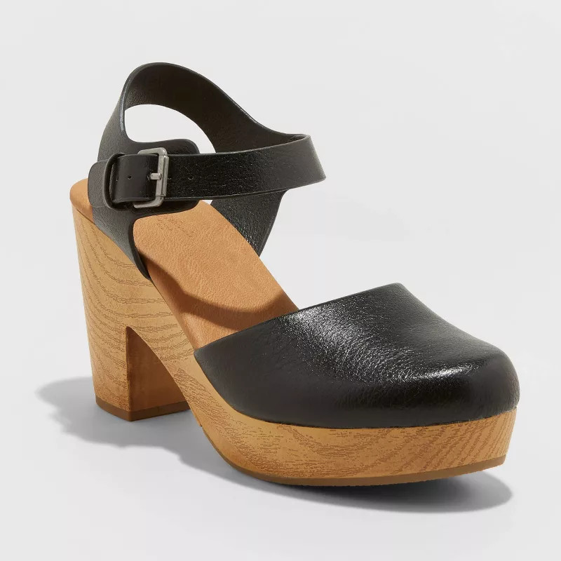 Women's Marcia Heeled Clog Heels - Universal Thread™ | Target