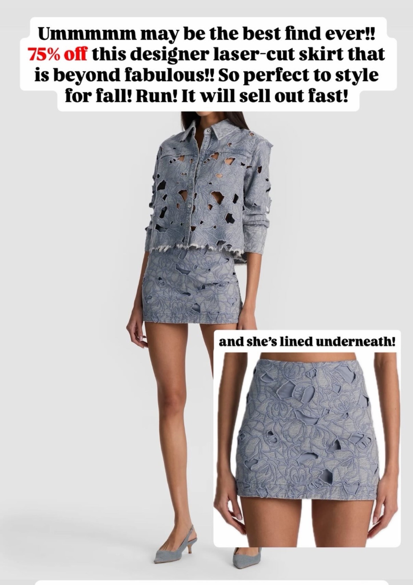This skirt is soooo fabulous and 75% off today!

#LTKdayinmylife #LTKSaleAlert #LTKOver40