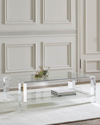 Click for more info about Interlude Home Surrey Acrylic Cocktail Table