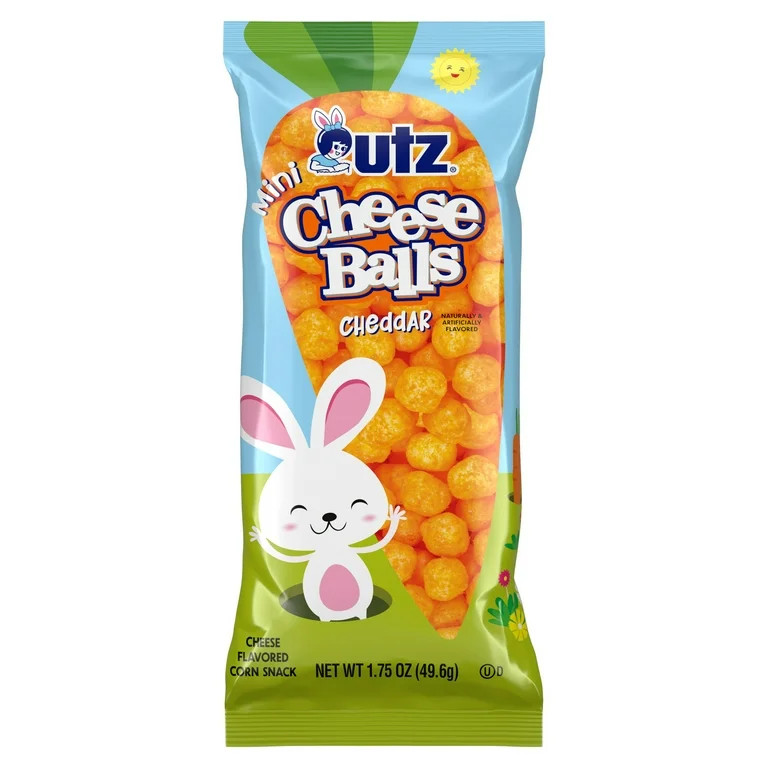 Utz Easter Mini Cheddar Cheese Balls, 1.75 oz | Walmart (US)