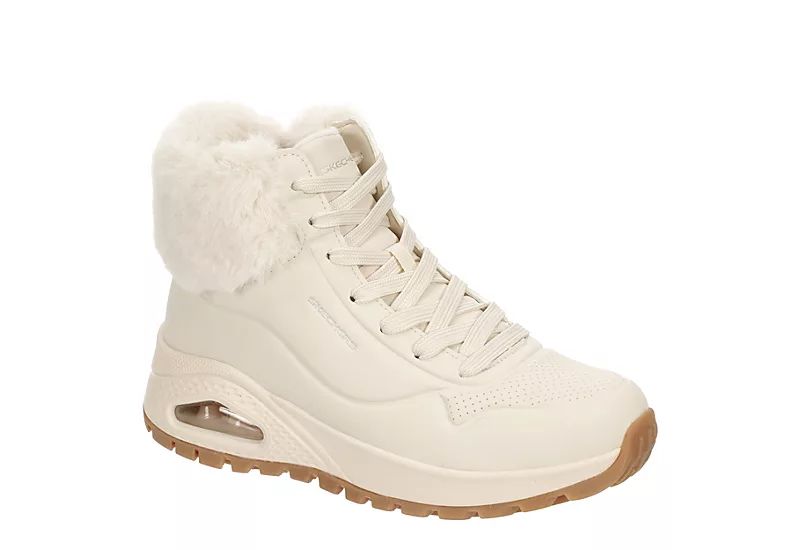 Skechers Womens Uno Rugged - Fall Air Boot - Natural | Rack Room Shoes