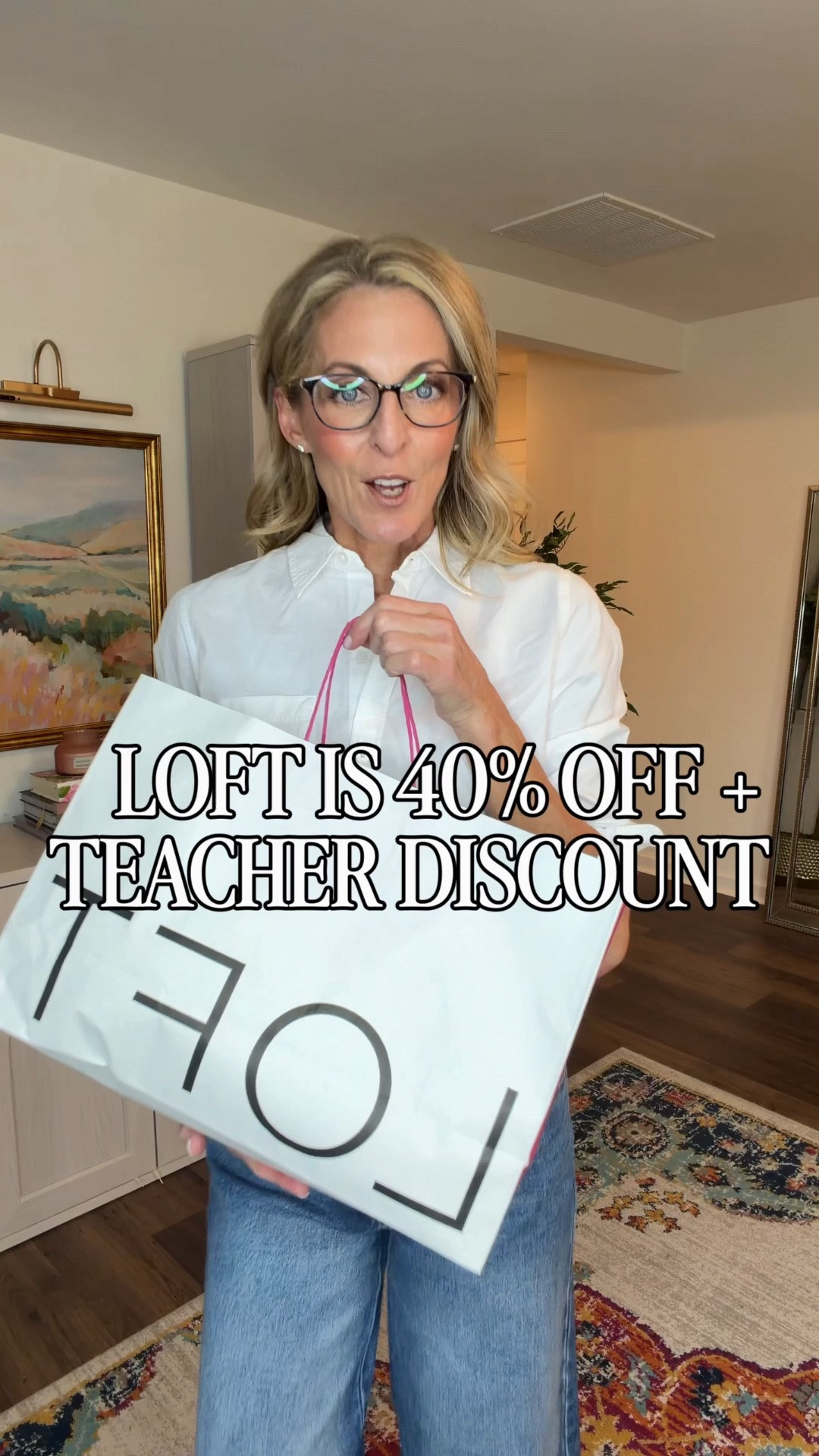 LOFT loves teachers… and apparently knows exactly what we want for fall. Comment LOFT and I will send it all! 

These trending fall colors + pieces are SO GOOD right now, and they’re 40% OFF + both of these looks are under $50!

The striped track pants might be my favorite. Dress them up for work with a cute top and flats or make them casual with sneakers and a tee. And this dress?! SO easy. Wear it now, then add a cardigan, blazer, denim jacket or boots when the temps finally decide it’s fall.
And yes… there may already be more sitting in my cart. 😂

I’m wearing an XS in both for reference.

Teachers — don’t forget to use your teacher discount for even more savings!

Comment LOFT and I’ll send you the links!

LOFT fall fashion, LOFT sale, teacher style, teacher outfits, affordable workwear, fall work outfits, fall fashion over 40, fashion over 50, 50 year old style, affordable fall fashion, olive green outfit, trending fall colors, work pants, track pants outfit, fall dress, teacher dress, business casual outfits, workwear for women, capsule wardrobe, fall capsule wardrobe, everyday style

#LTKmomlife #LTKootd #LTKgrwm