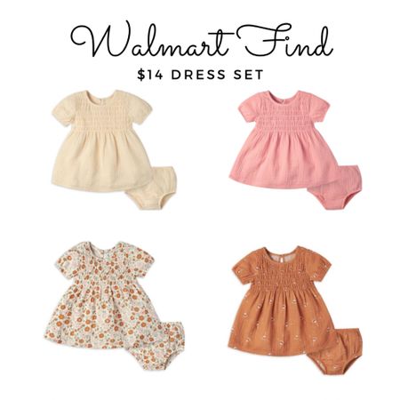 Walmart Find - the cutest $14 baby dress - comes with matching bloomers. 4 colors/prints to choose from.



#LTKbump #LTKbaby #LTKfamily
