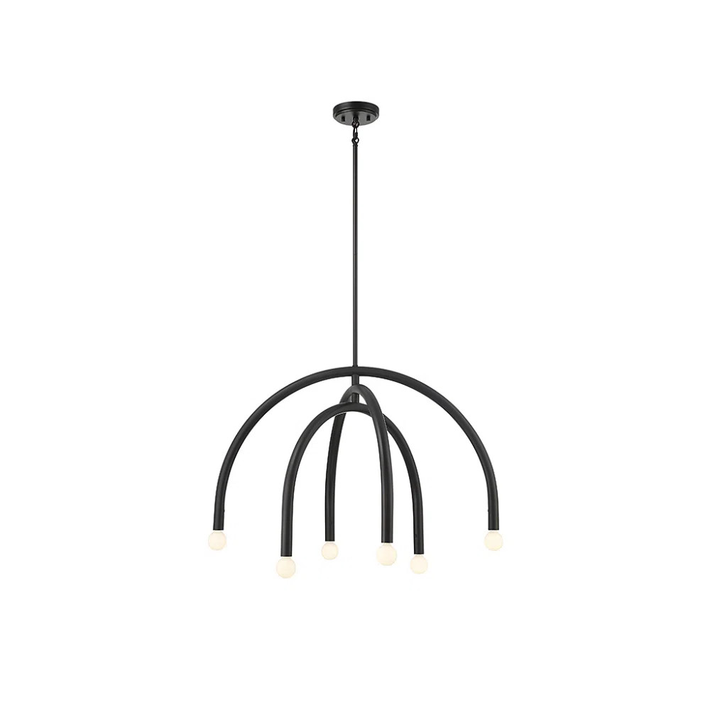 Yula 6 - Light Dimmable Modern Linear Chandelier | Wayfair North America