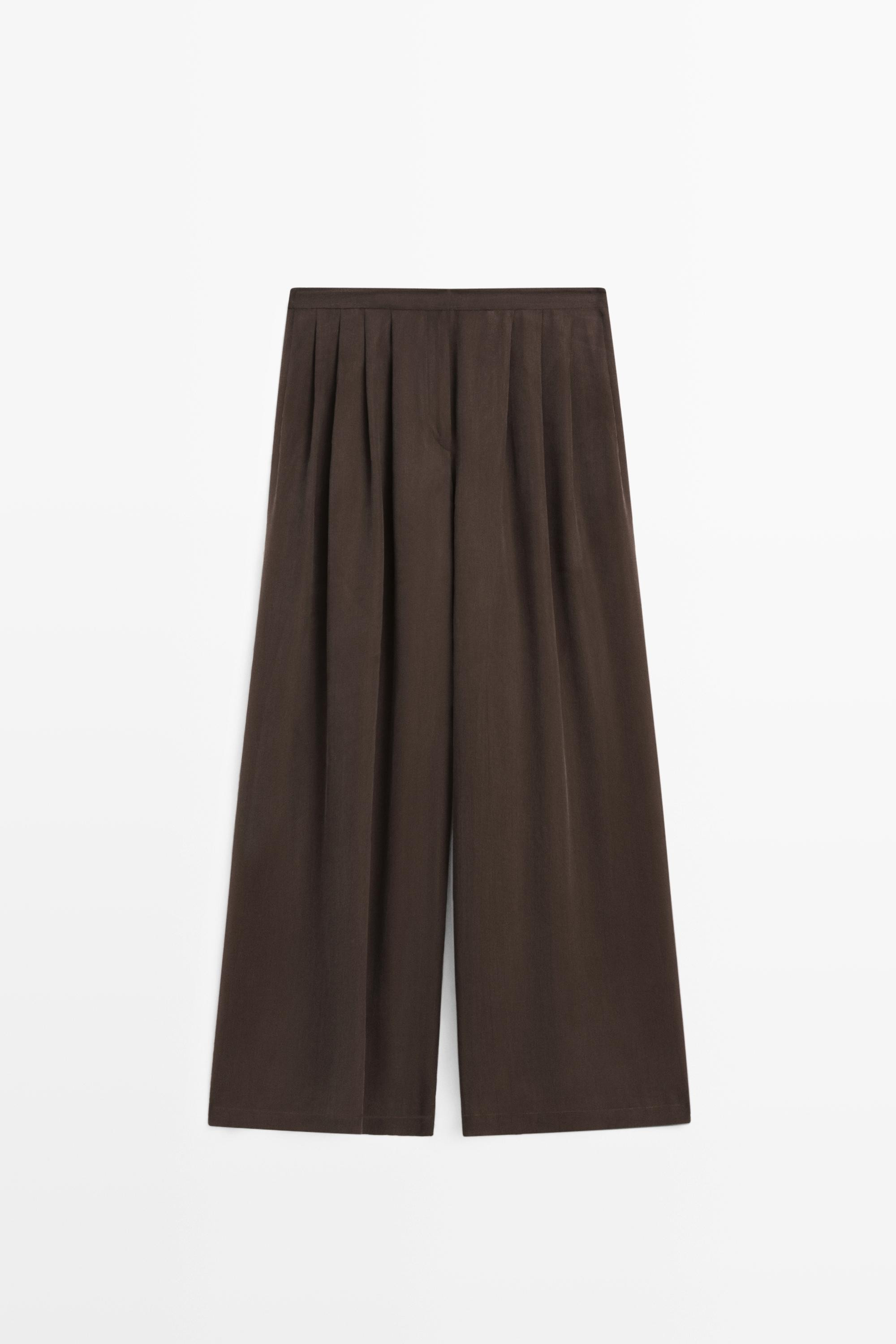 Total look flowing skort | Massimo Dutti US