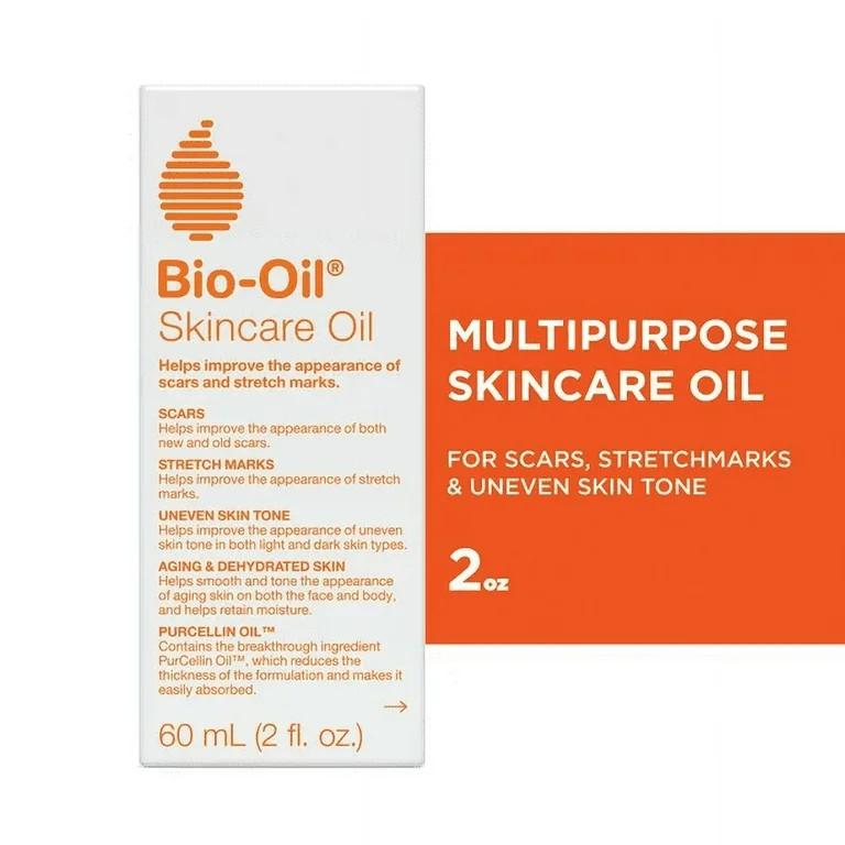 Bio-Oil Skincare Oil, Body Oil & Dark Spot Corrector for Scars and Stretchmarks, 2 fl oz | Walmart (US)