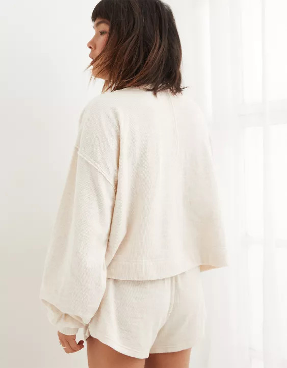 Aerie Endless Summer Crew Sweatshirt | American Eagle Outfitters (US & CA)