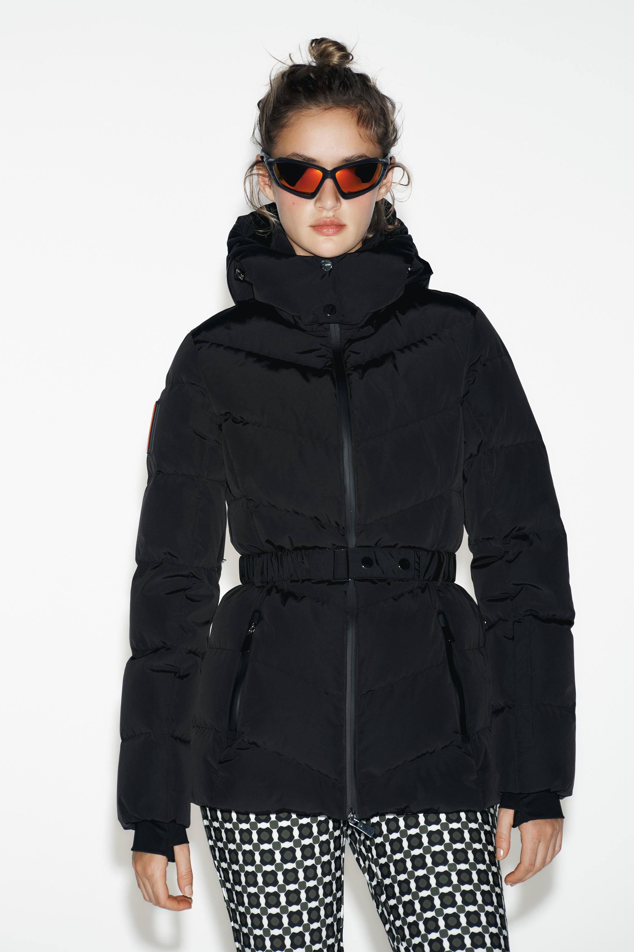 WATER-RESISTANT WINDPROOF DOWN PUFFER JACKET RECCO® TECHNOLOGY SKI COLLECTION | Zara UK