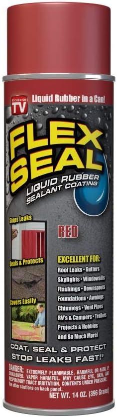 Flex Seal Spray Rubber Sealant Coating, 14-oz, Red | Amazon (US)