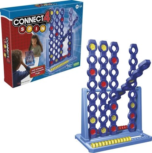 Connect 4 Spin Game Features Spinning Grid Board Game, Kids & Family Game | Walmart (US)