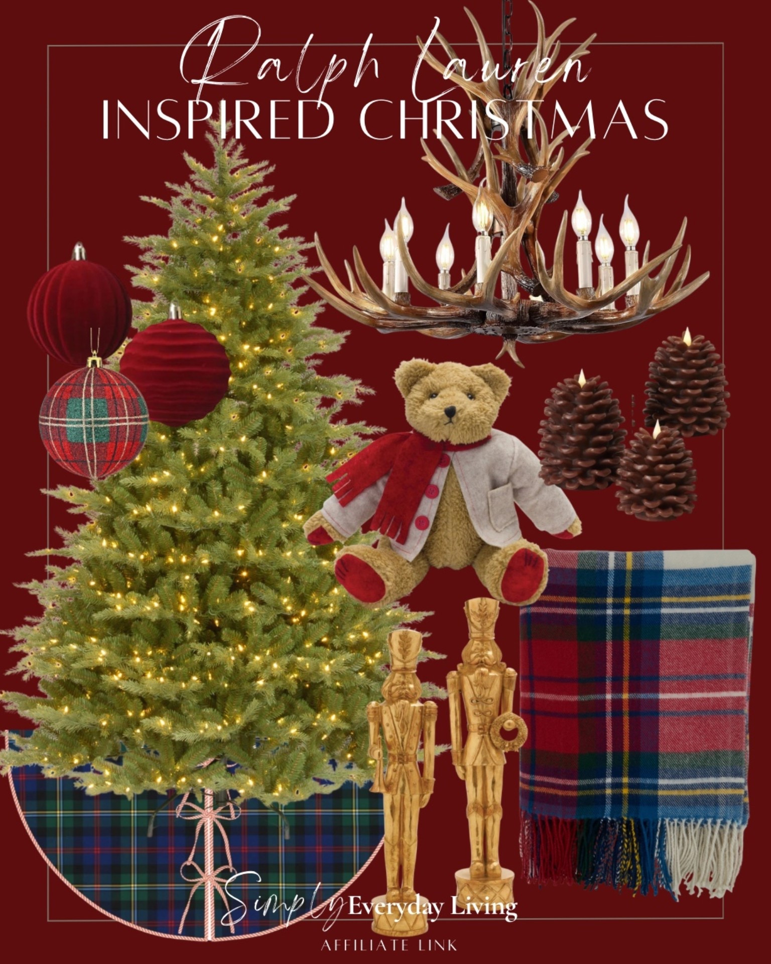 Wayfair Ralph Lauren Inspired Christmas 

#LTKHome #LTKSeasonal #LTKHoliday