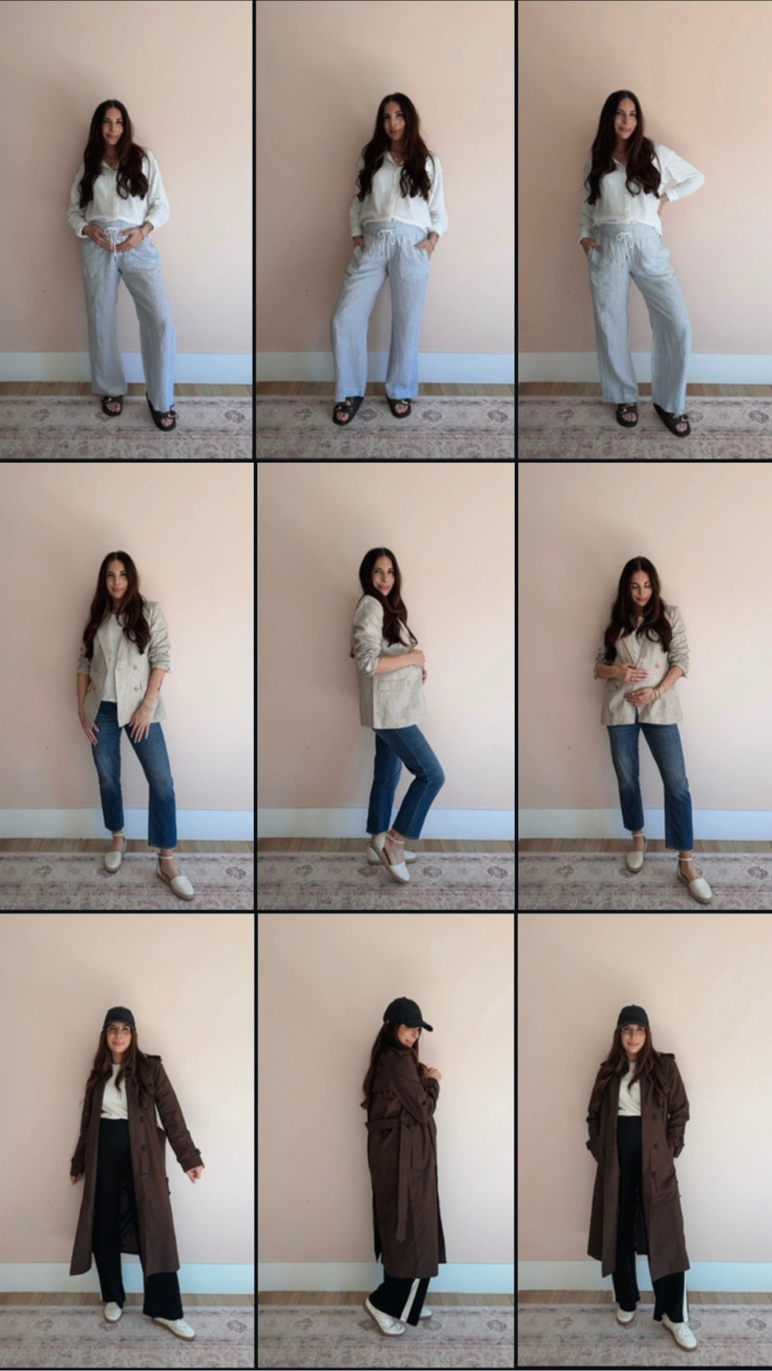 Lately I’ve been all about pieces that feel effortless but still put together.

@onequince creates beautiful essentials that make getting dressed easy 🙌🏼 high-quality fabrics, timeless design, and pieces that can be worn again and again ✨ 

Sizing:
- wide leg linen pants: medium
- blazer: small
- trench coat: small

Use code: INFG-26FASHIONABLYCHAE10  if you’re a new customer to receive 10% off your first purchase

#QuincePartner #wardrobemusthave #springwardrobe #38weekspregnant #timelessfashion 


#LTKBump #LTKWorkwear #LTKgrwm