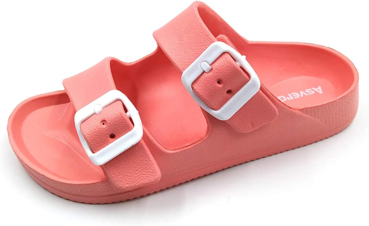Asverd Kids Double Buckle Adjustable Arch Support Sandals ASKID068 | Amazon (US)