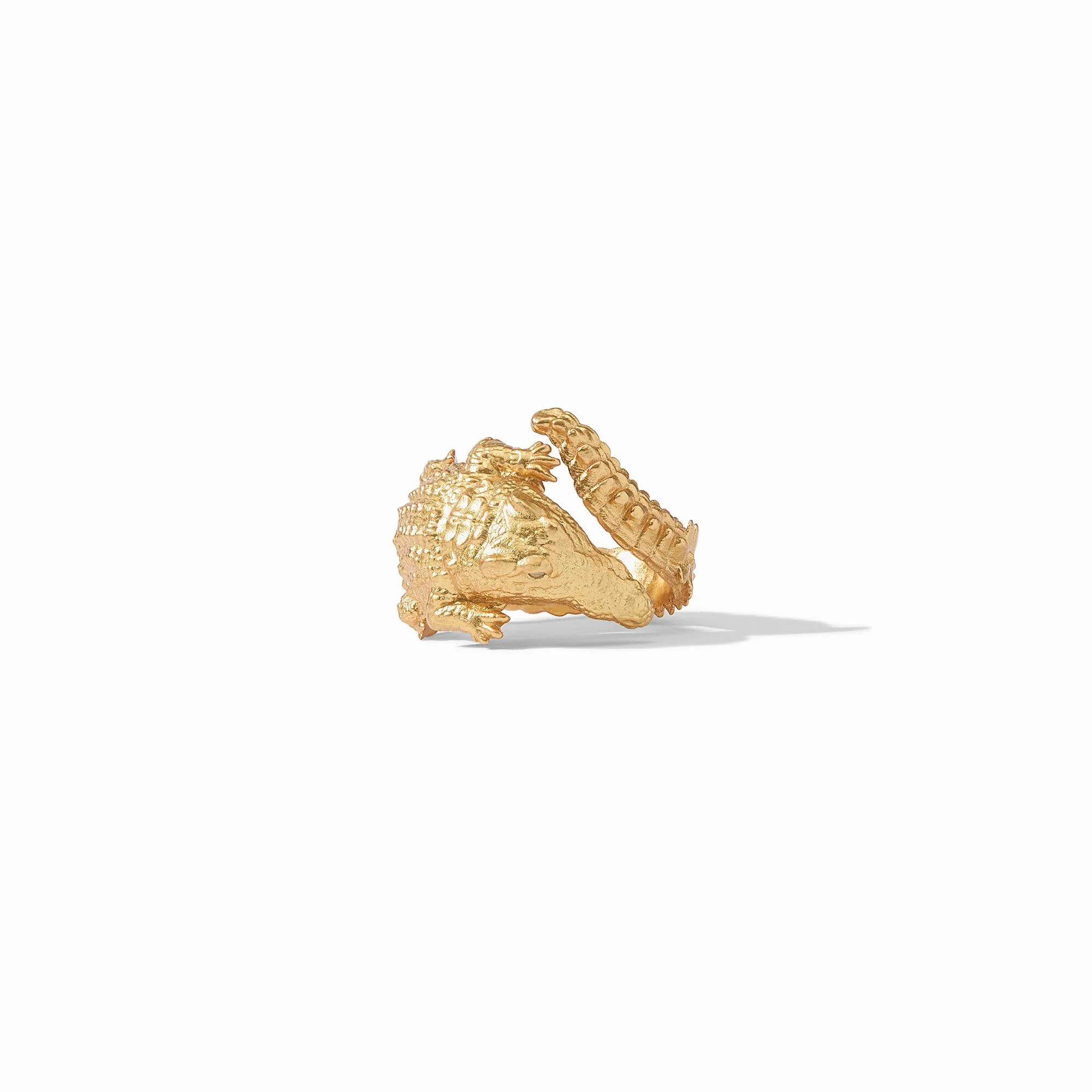 Gold Alligator Ring | Julie Vos | Julie Vos
