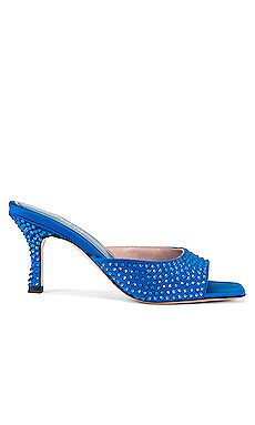 GEDEBE Dita 75 Mule in Blue from Revolve.com | Revolve Clothing (Global)