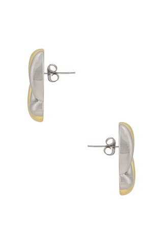x Emma Rose Amy Earrings in Silver And Gold | Revolve Clothing (Global)