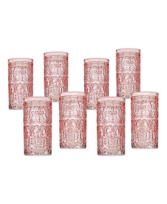 Jax Highball Glasses, Set of 8 | Macy's