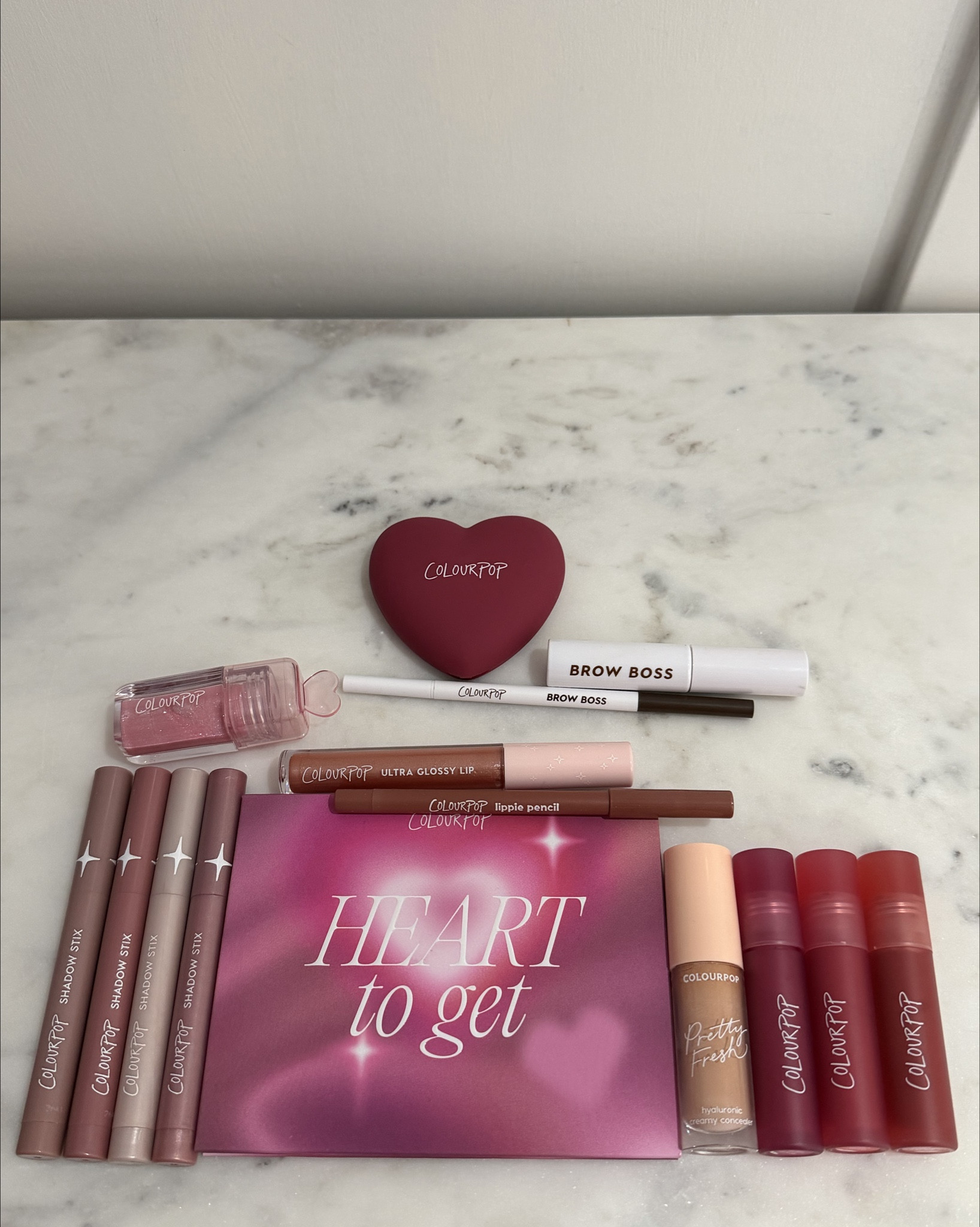 #ad #cppartner #colourpopbesties My ColourPop faves for February/March from @colourpopcosmetics 😍 These are amazing products that I can’t get enough of!!!🙌🤩 You’ll see the Heart To Get Collection, Cloud Whip, and Brow Boss is still going strong in my makeup favorites and others that I’ve restocked up on that I’ve shared with you before!!🥰 A little goes a long way with ColourPop products to get the color payoff since their products are incredibly pigmented!!😁 Which one is your favorite?🤔 



#colourpopcosmetics#makeupfavorites 

#LTKselfcare #LTKOver40 #LTKBeauty