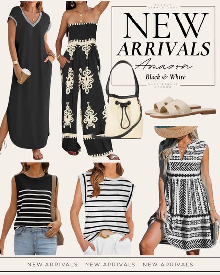 ⭐️ Amazon new arrivals 

Black and white outfits 
Amazon Summer outfits

#LTKStyleTip #LTKFindsUnder50 #LTKSeasonal