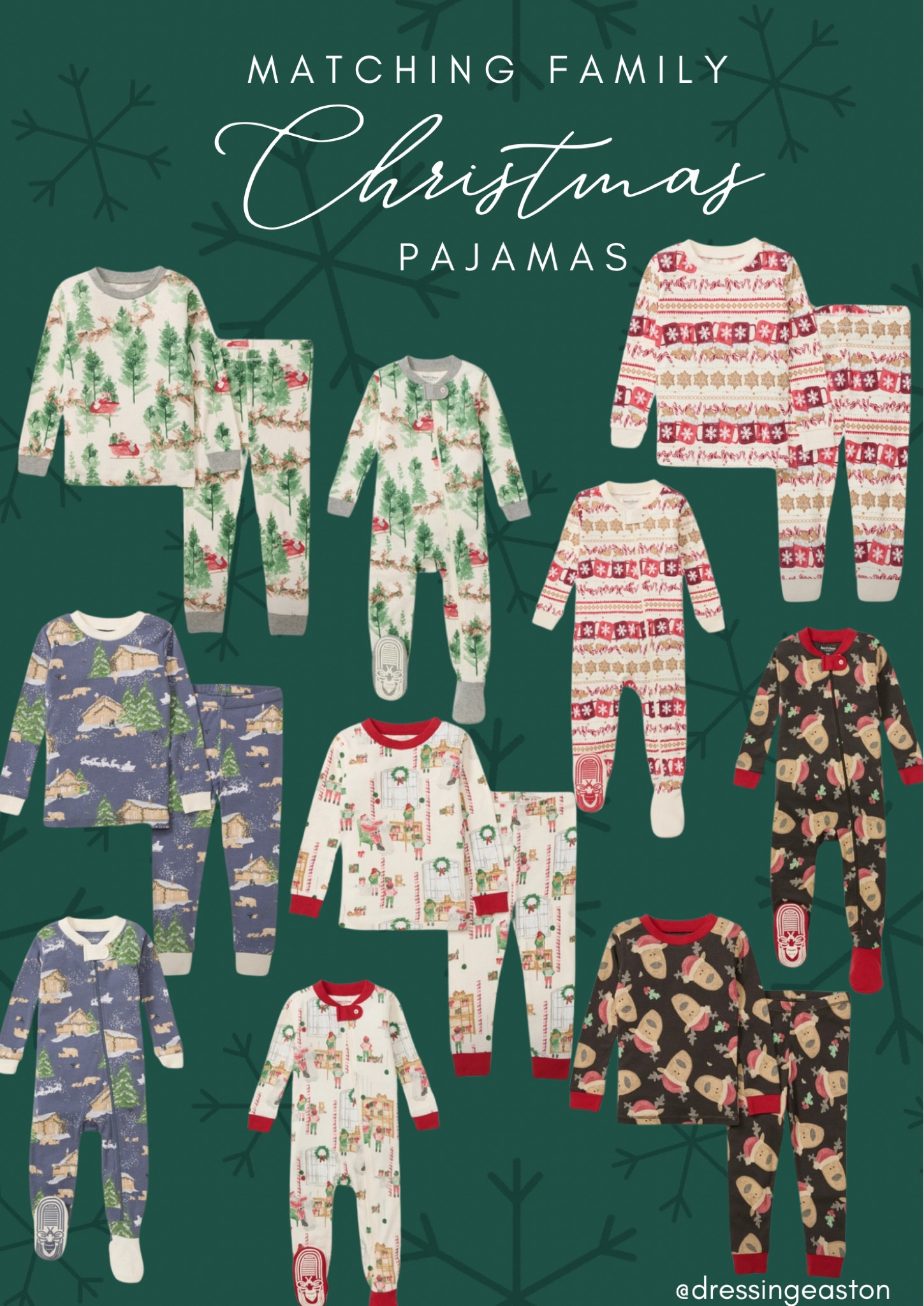 The cutest affordable matching family Christmas pajamas! 🎄🎅🏼


Baby pajamas, baby Christmas pajamas, toddler pajamas, toddler Christmas pajamas, organic pajamas, family Christmas pajamas, matching family Christmas pajamas, family holiday pajamas, affordable baby pajamas, adorable toddler pajamas, affordable Christmas pajamas 

#LTKFamily #LTKSeasonal #LTKBaby