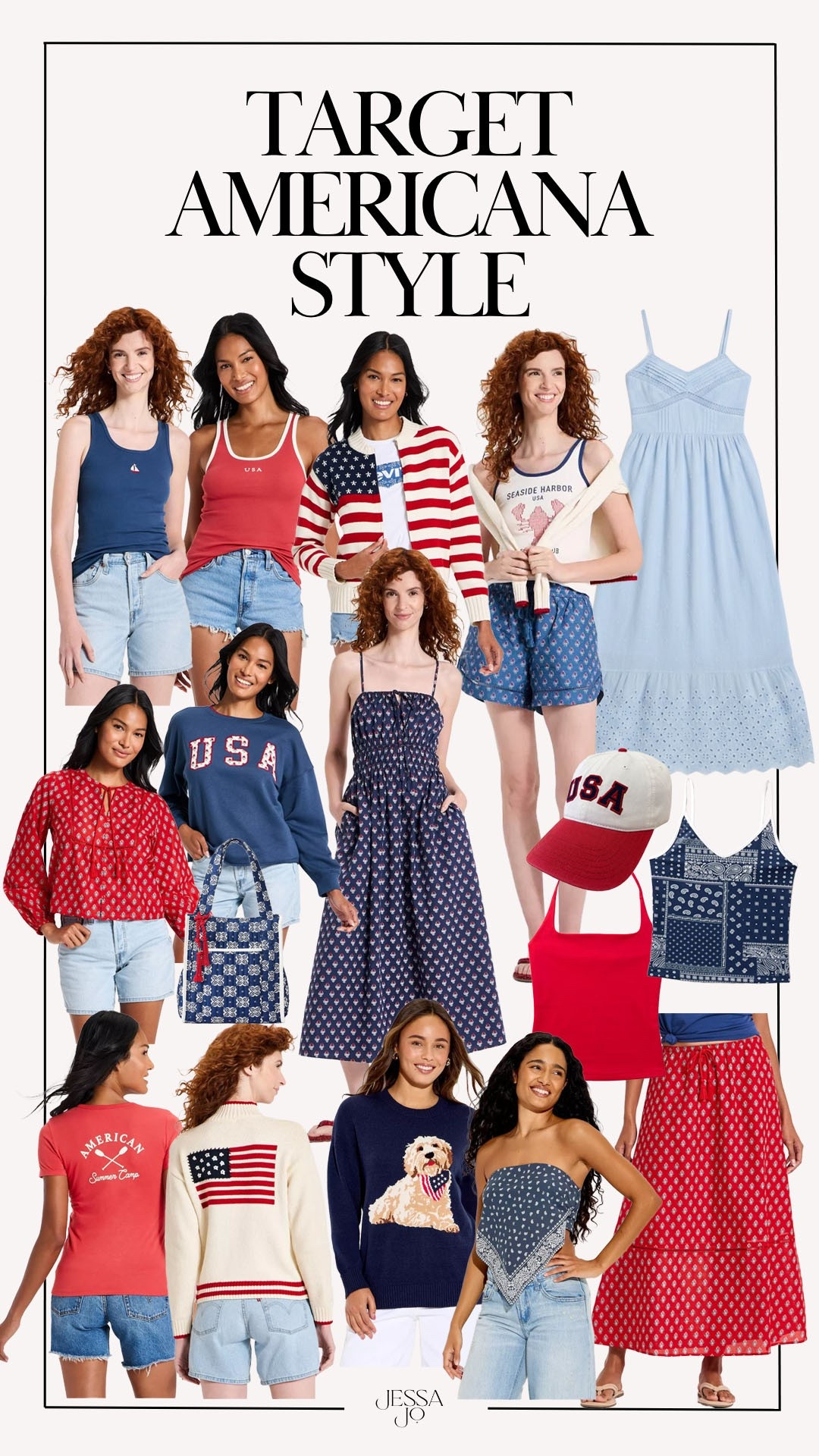 Target finds. Target fashion. Target new arrivals. Target Americana style. Target red white blue style.

#LTKSeasonal #LTKootd #LTKdayinmylife