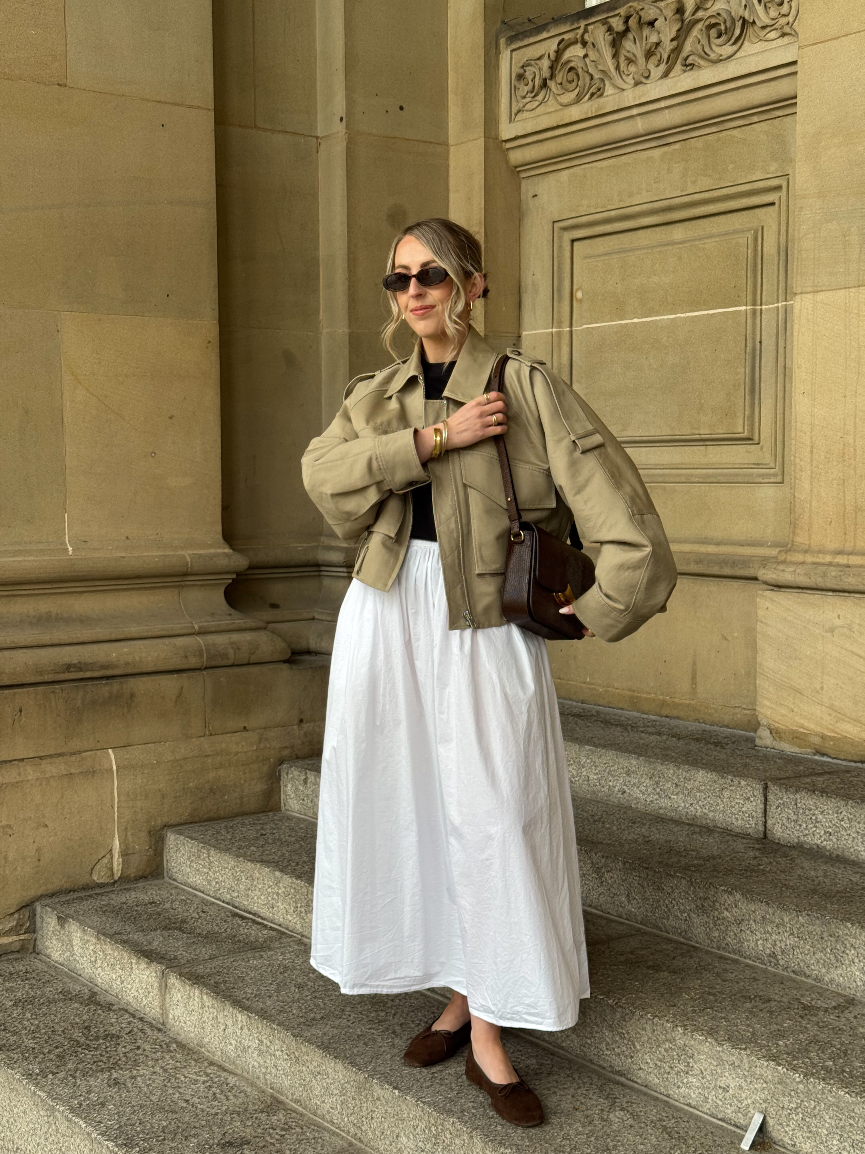 Trench Coat Jacket, Sunglasses, T-Shirt, Midi Skirt, & Other Stories UK, ARKET 

 

#LTKuk #LTKsummer #LTKstyletip