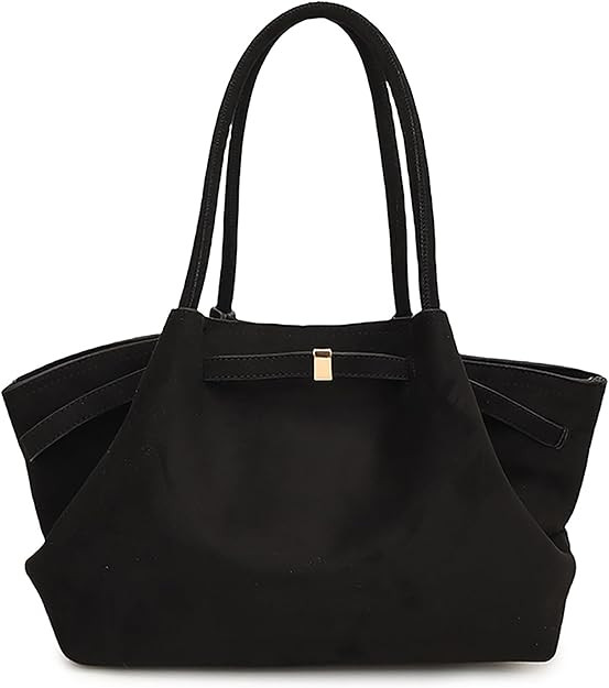Makukke Suede Tote Bag for Women, Suede Bag Hobo Handbag Women Large Vintage Shoulder Bag Purse f... | Amazon (US)